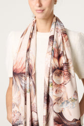 Floral Print Scarf