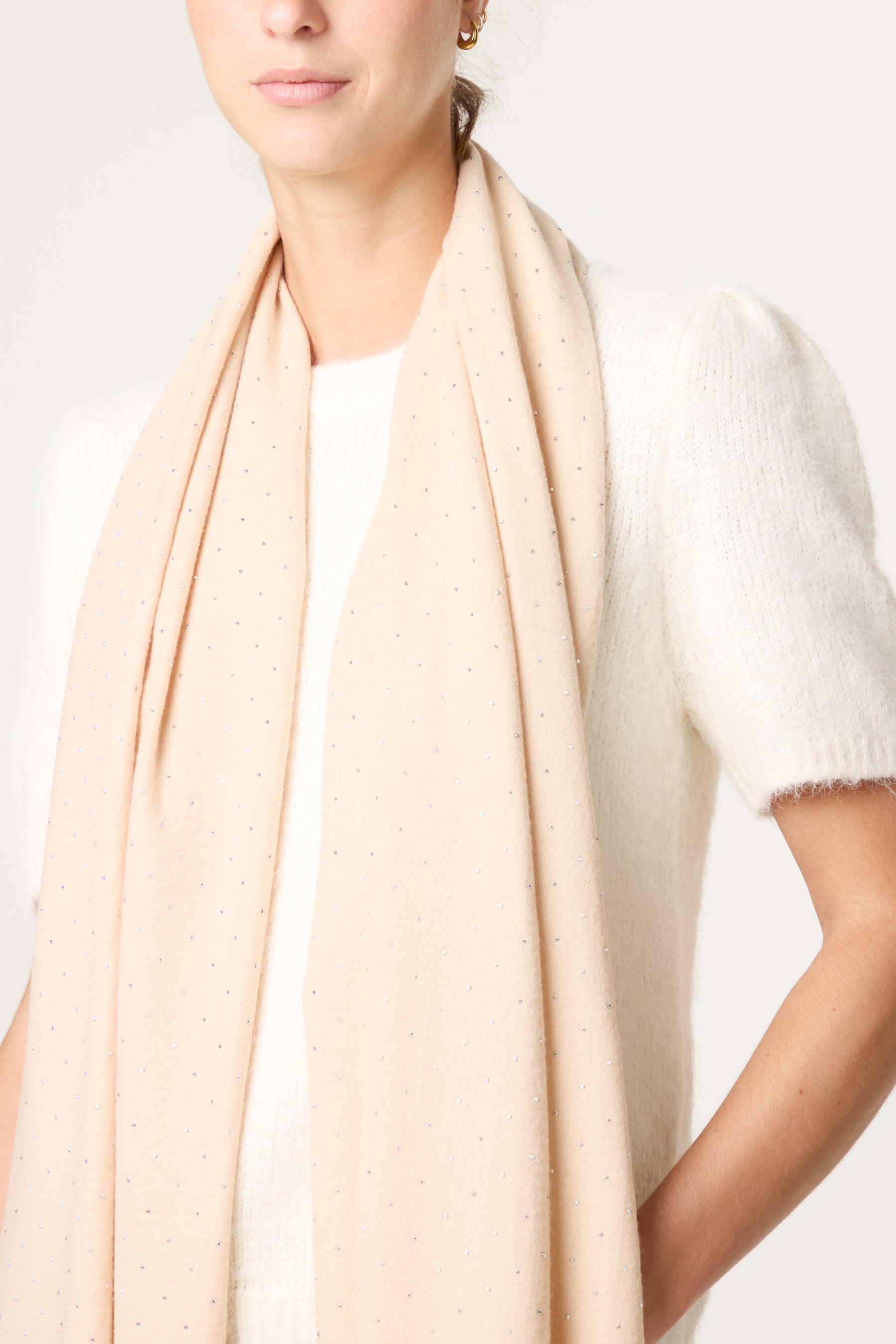 Embellished Essential Diamante Scarf