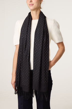 Embellished Essential Diamante Scarf