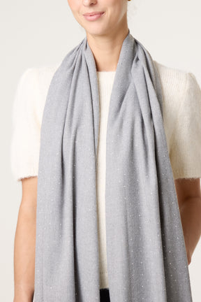 Embellished Essential Diamante Scarf