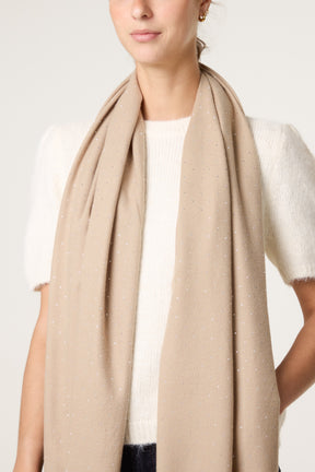 Embellished Essential Diamante Scarf