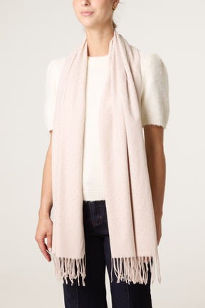 Embellished Essential Diamante Scarf