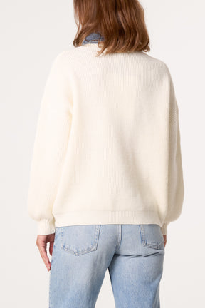 Denim Pocket Knit Jumper