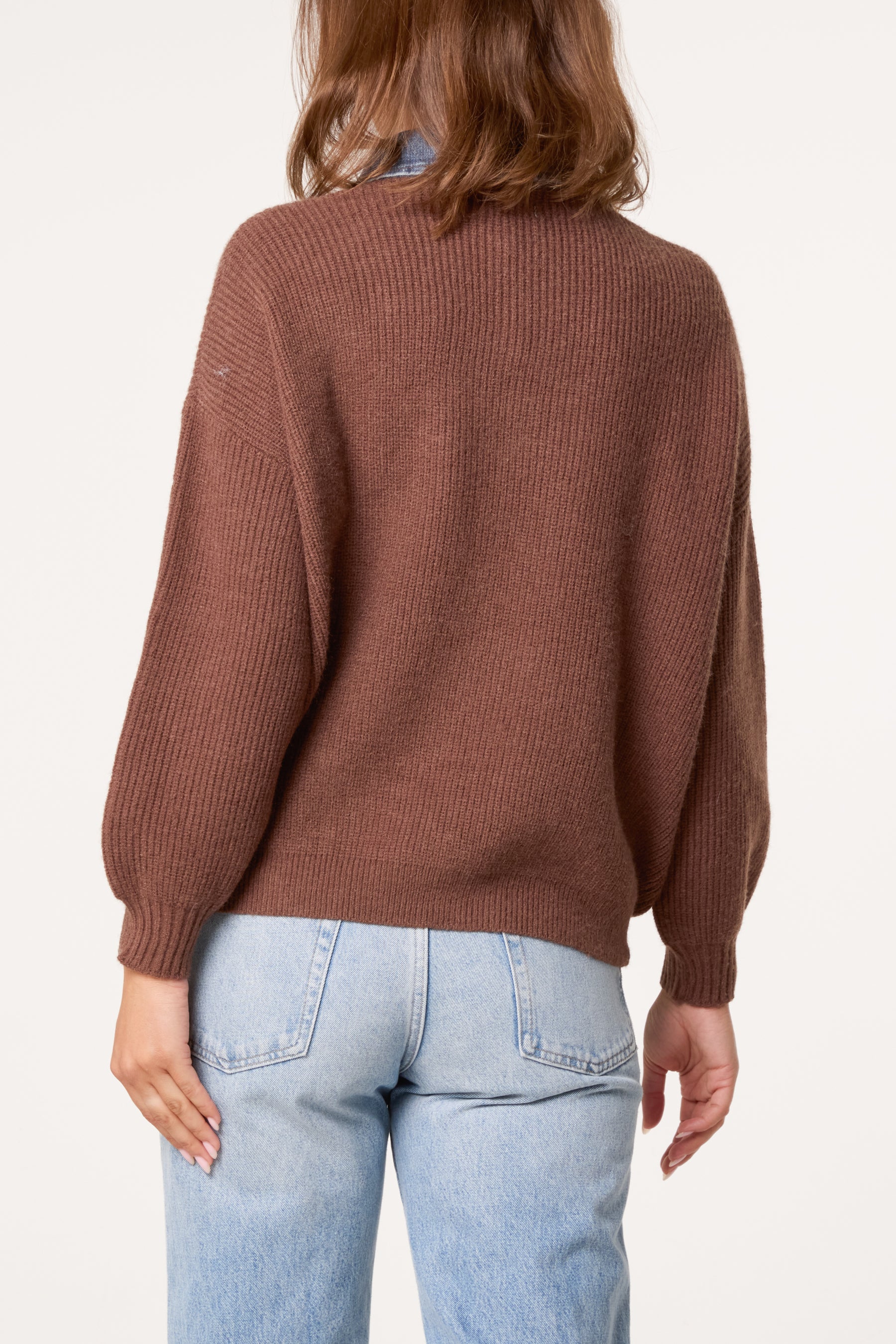 Denim Pocket Knit Jumper