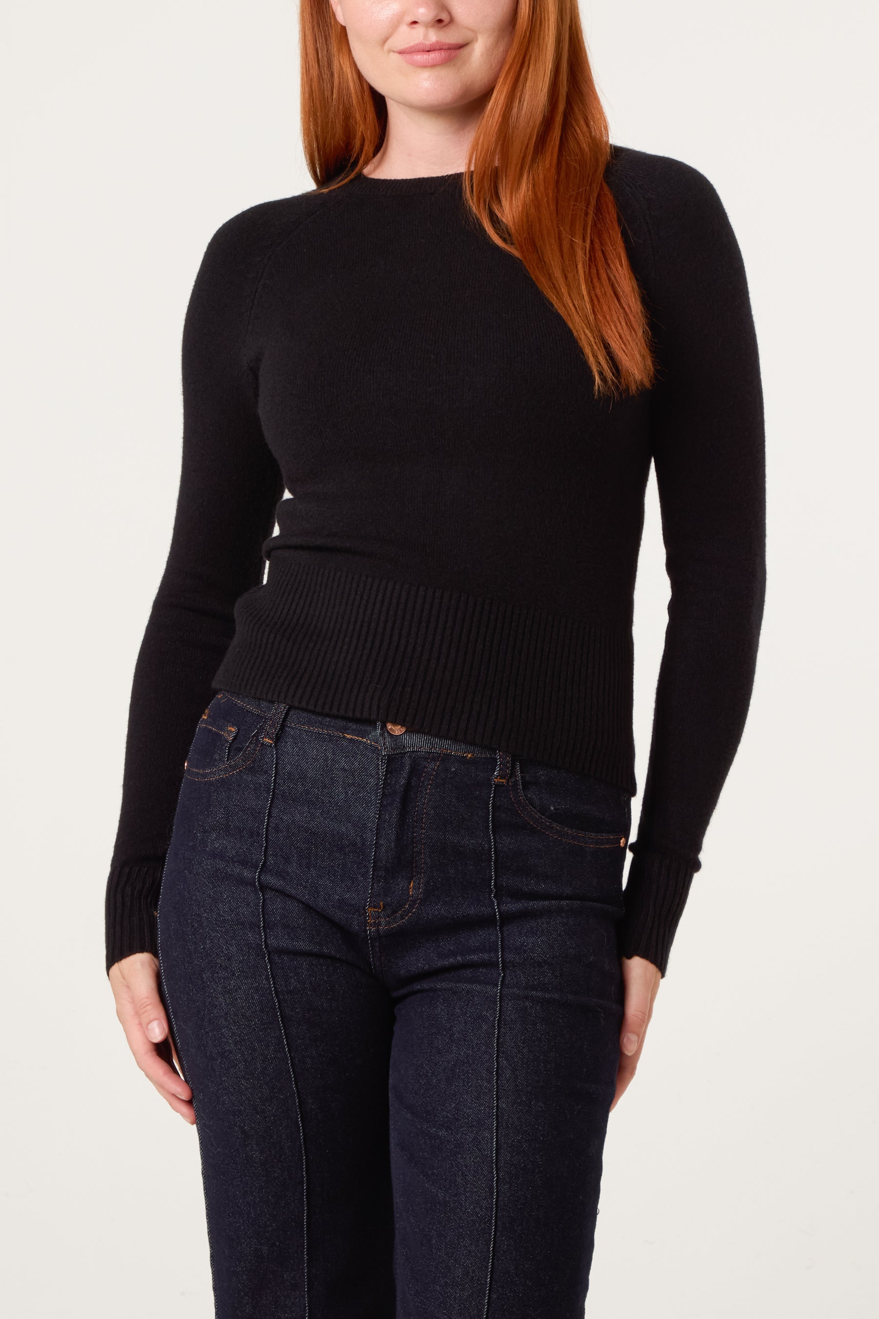 Essential Round Neck Knit Top