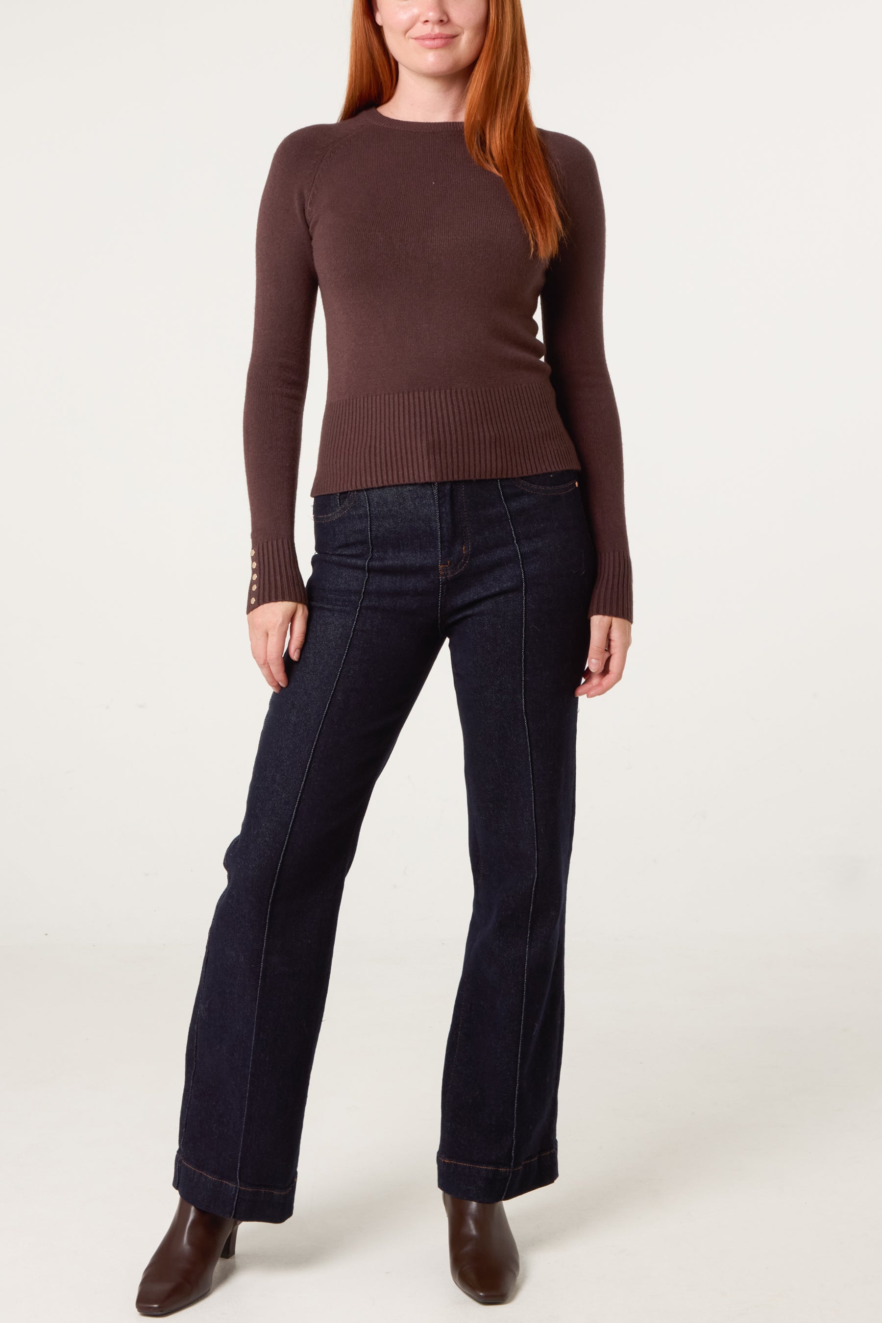 Essential Round Neck Knit Top