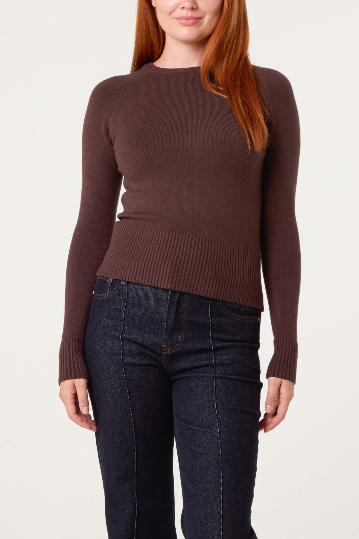 Essential Round Neck Knit Top