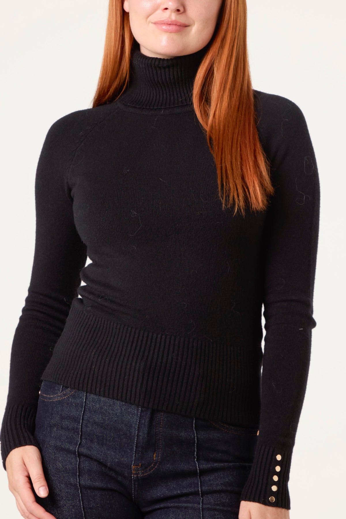 Essential Roll Neck Knit Top