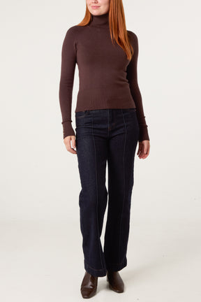 Essential Roll Neck Knit Top
