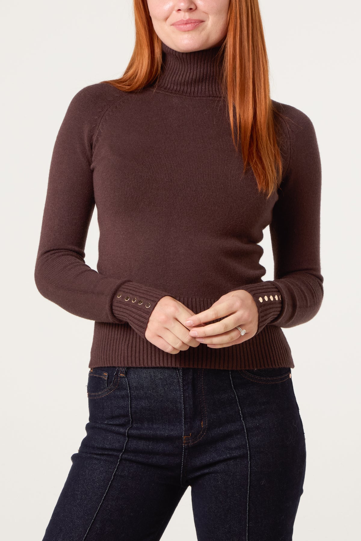 Essential Roll Neck Knit Top