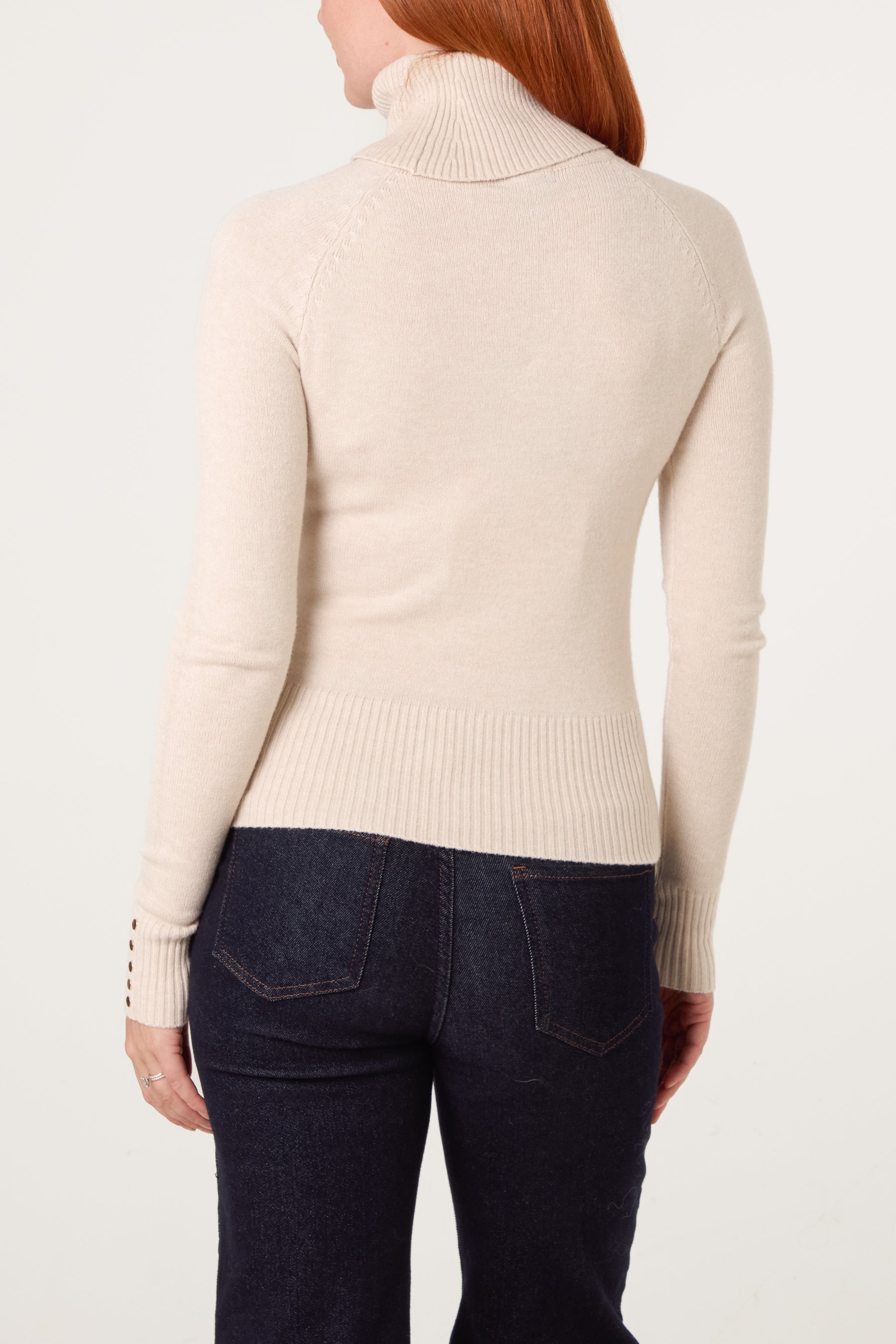 Essential Roll Neck Knit Top