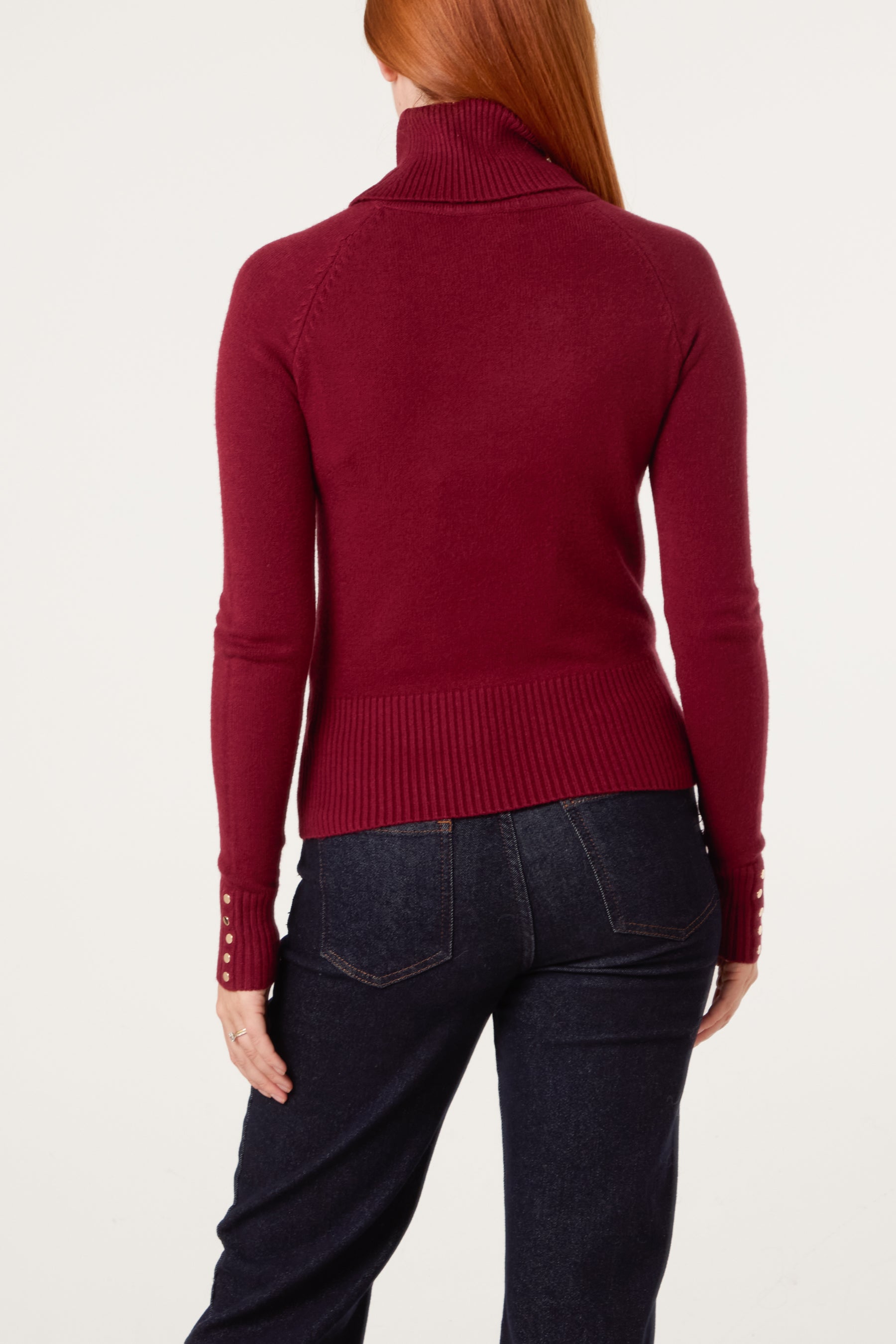 Essential Roll Neck Knit Top