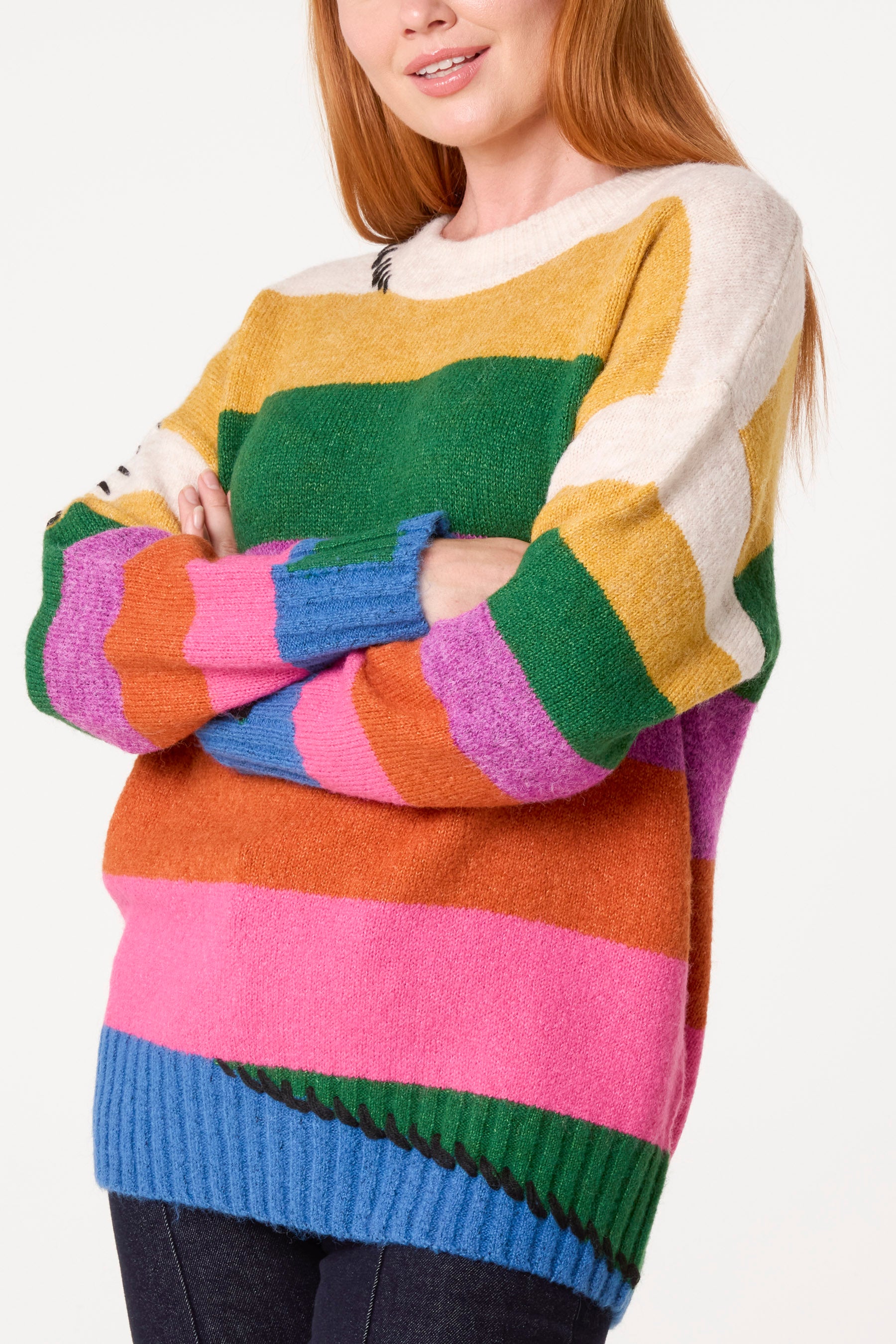 Bright Stripes Knit Jumper