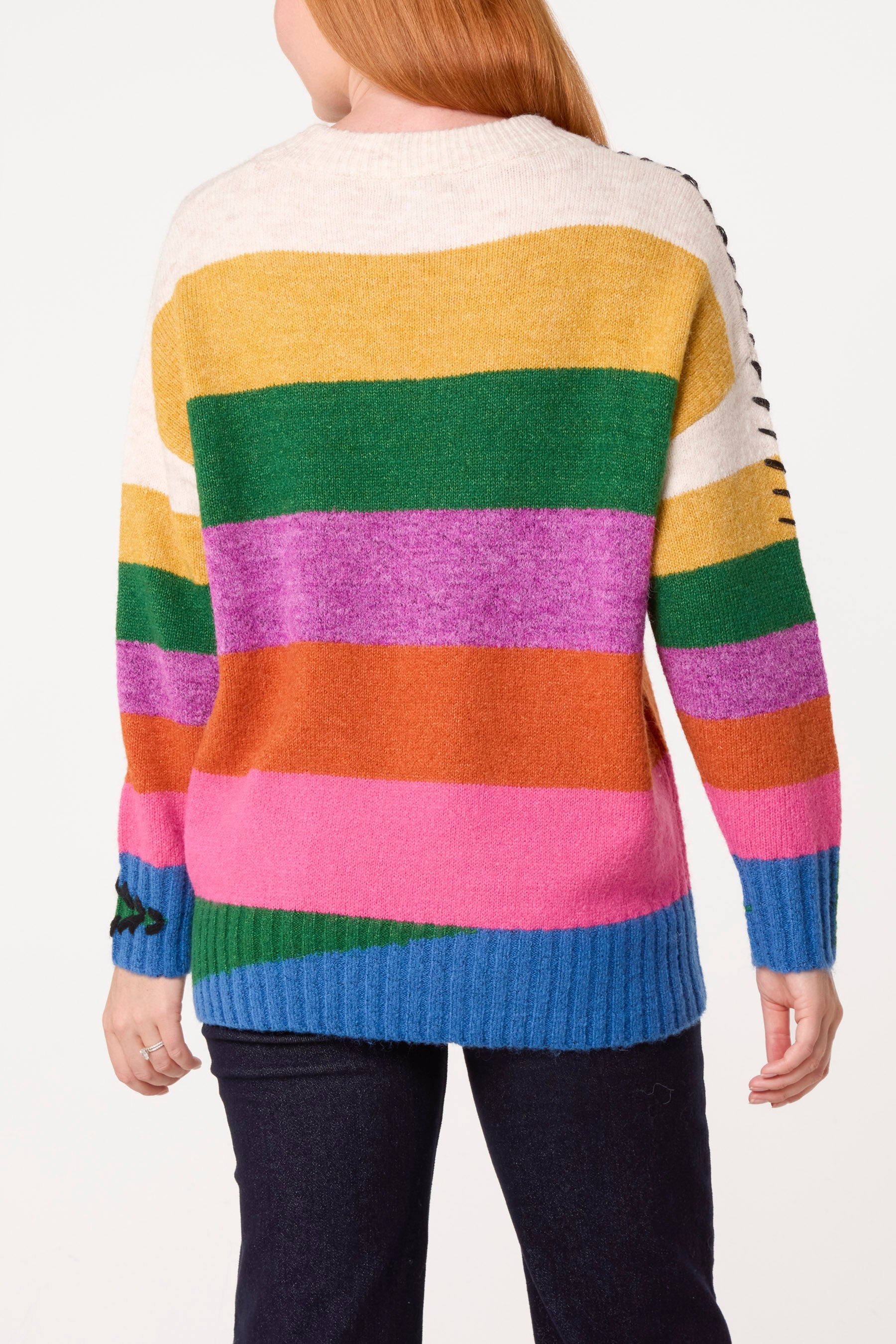 Bright Stripes Knit Jumper