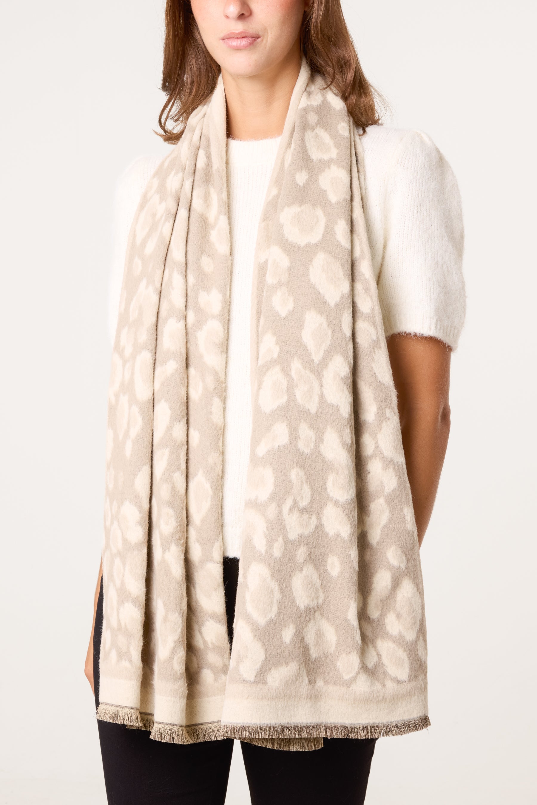 Giraffe Print Scarf