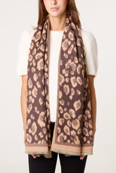 Giraffe Print Scarf