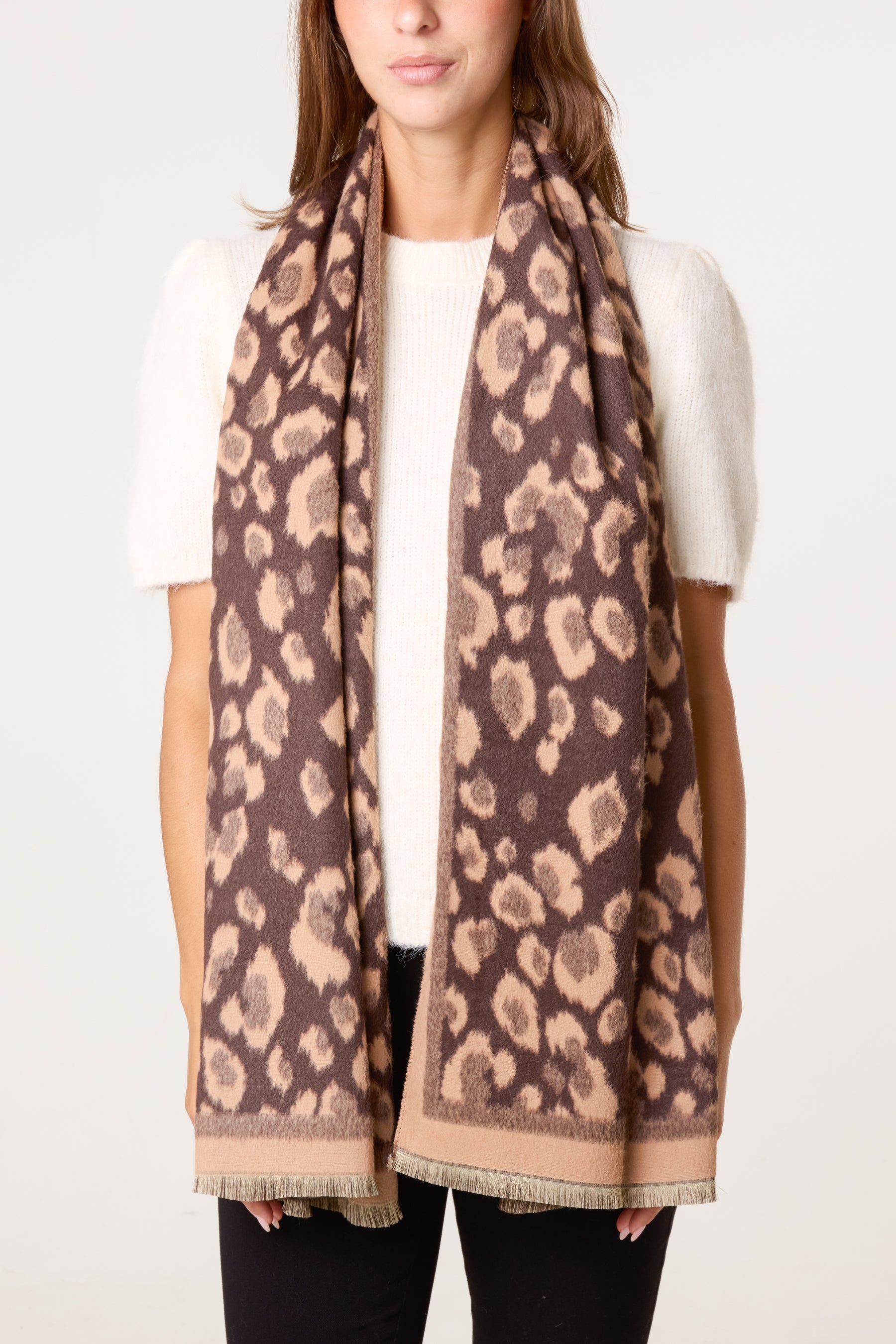 Giraffe Print Scarf