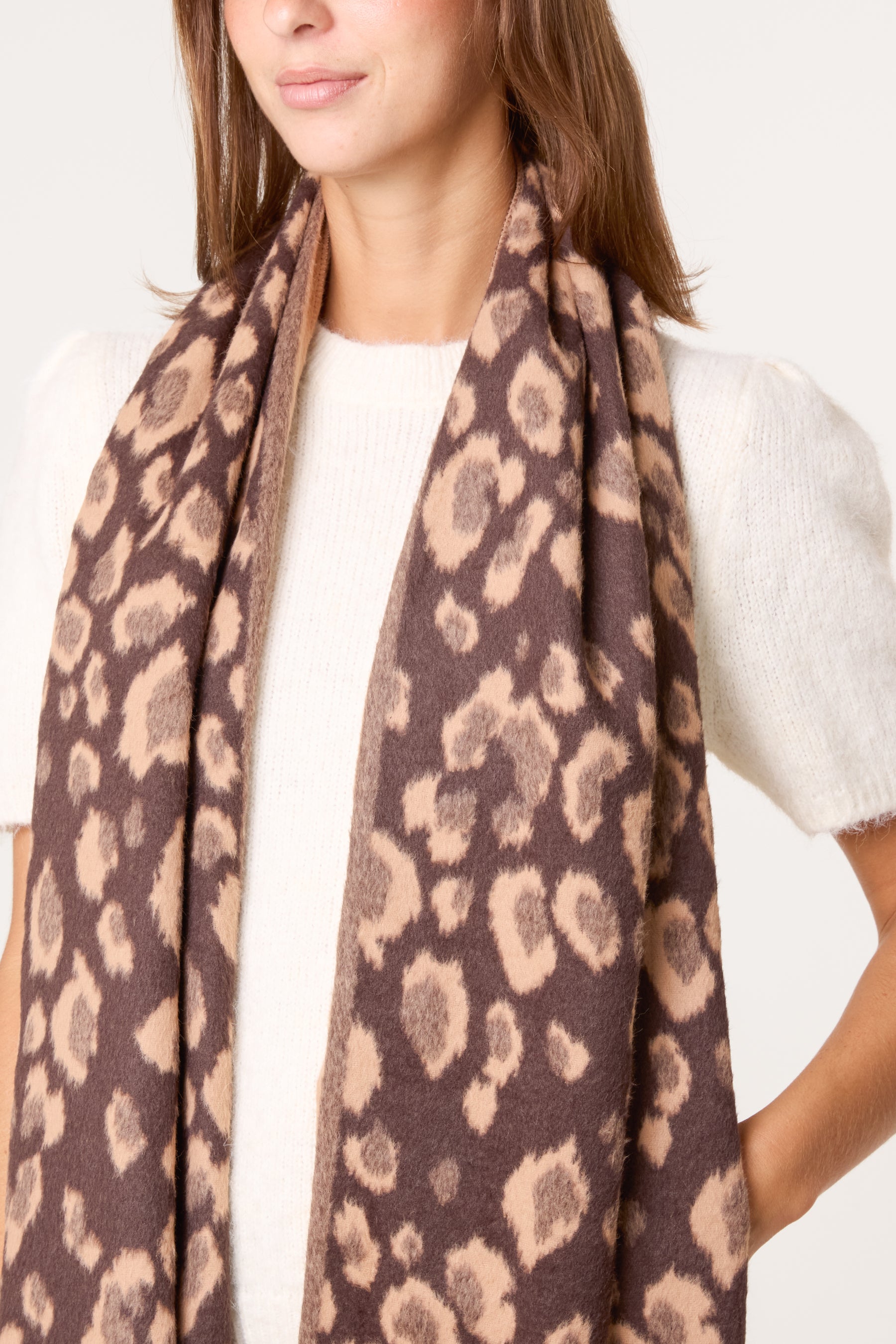 Giraffe Print Scarf