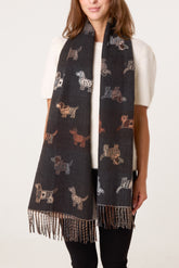 Doggie Print Scarf
