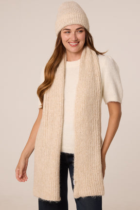 Chunky Scarf & Beanie Set