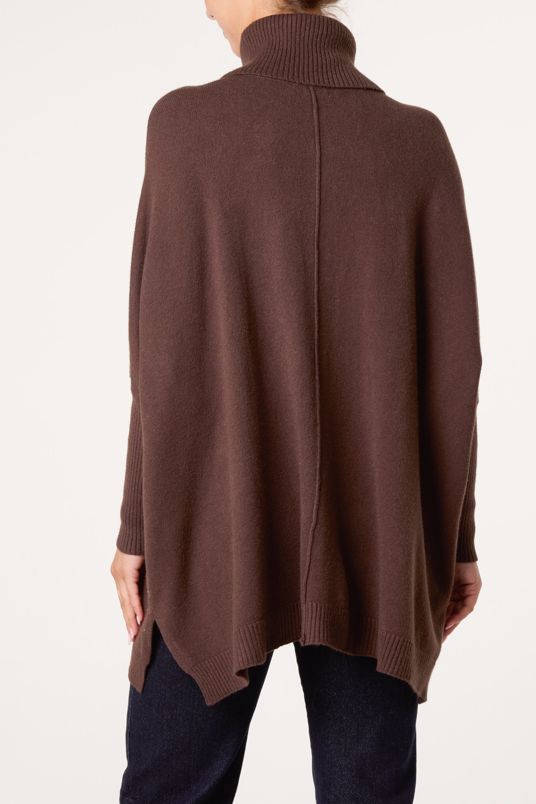 Roll Neck Diamante Jumper