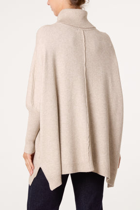 Roll Neck Diamante Jumper