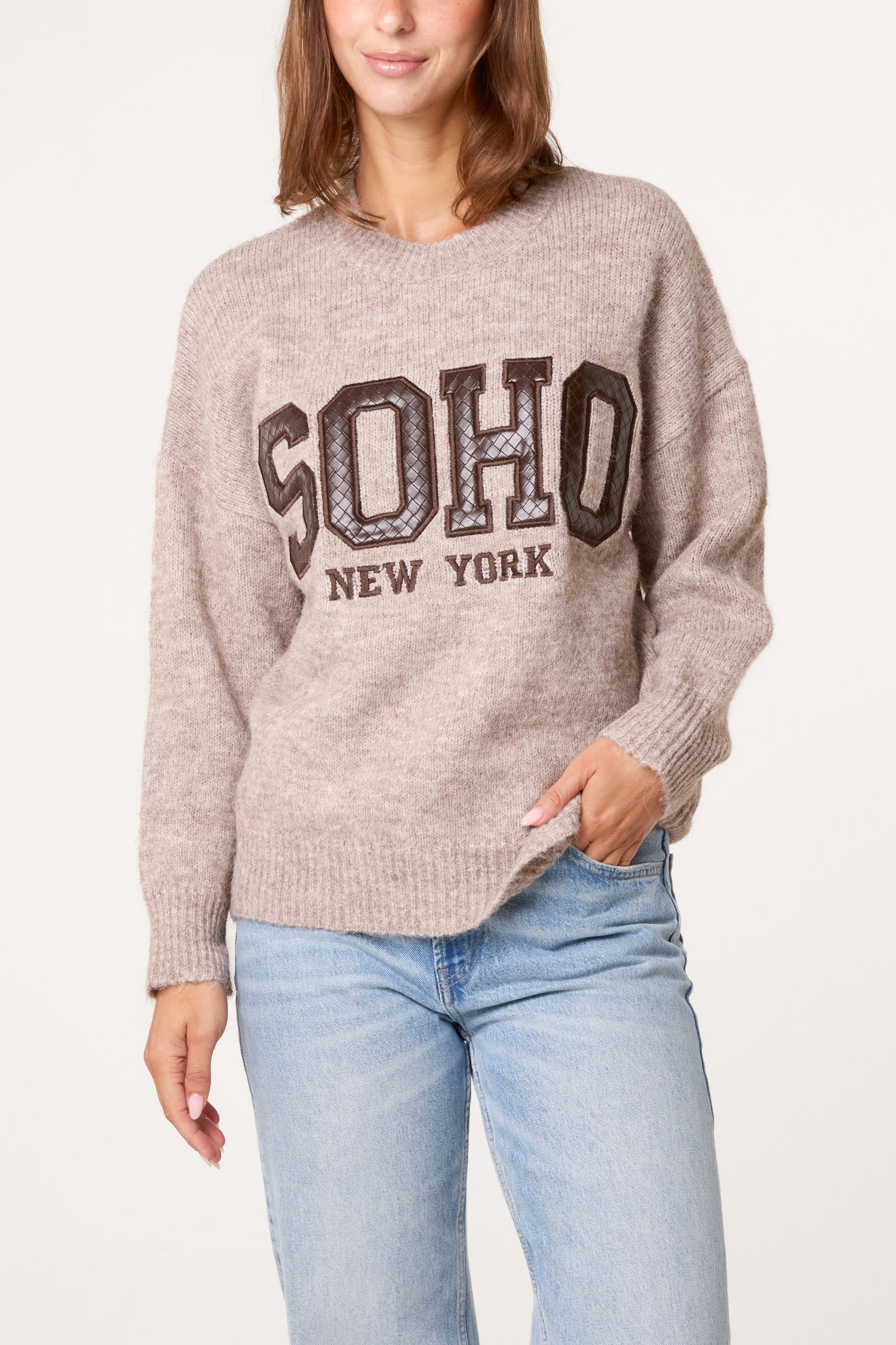 PU Soho Knit Jumper
