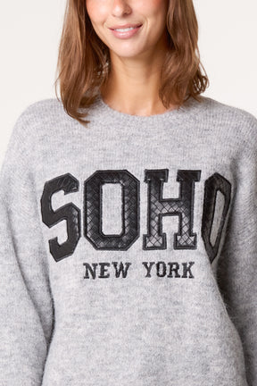 PU Soho Knit Jumper