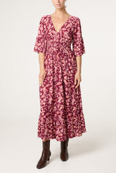 Bright Paisley Print Magic Dress
