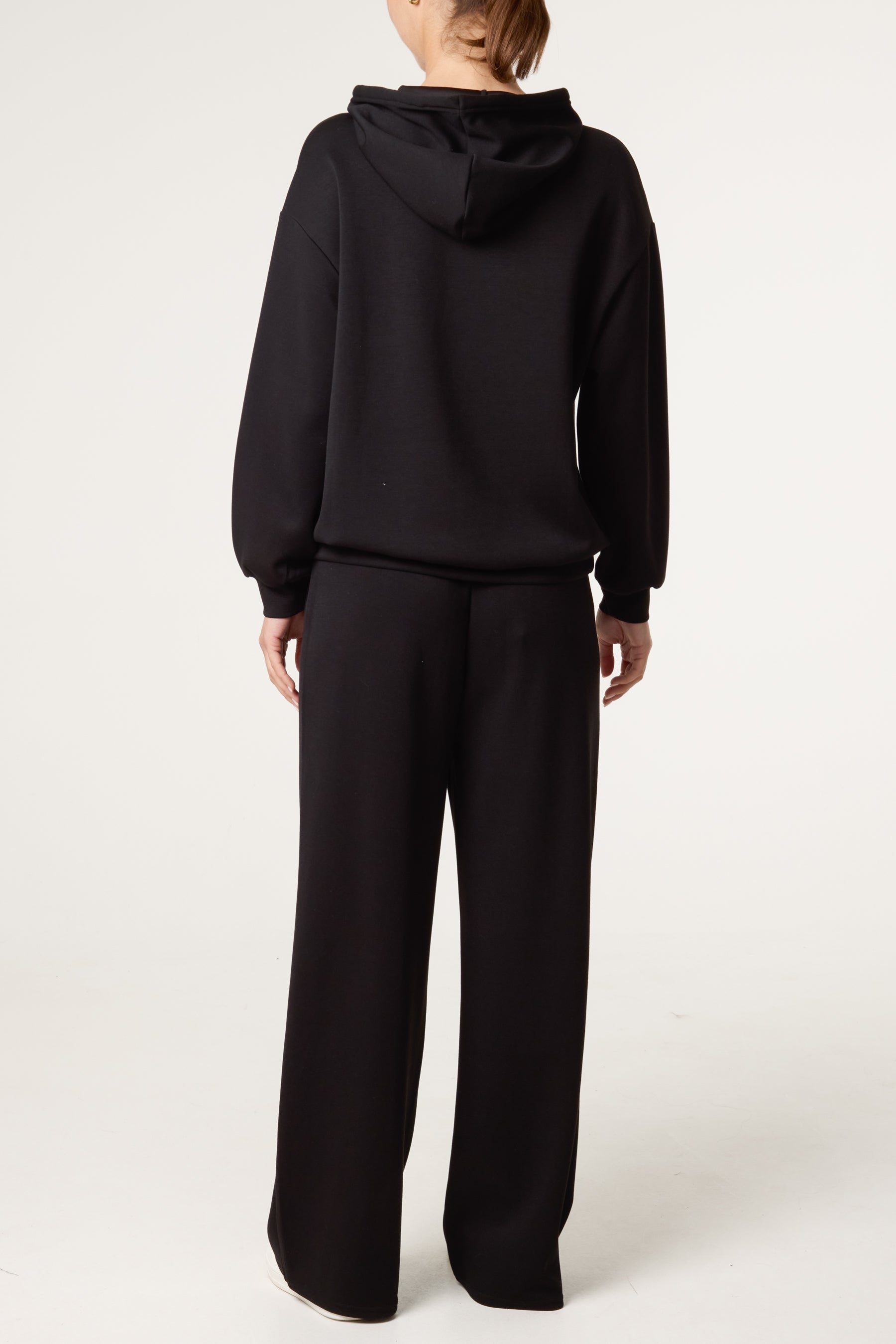 Hooded Leopard Tie + Pant Set