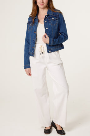 Stretch Denim Jacket