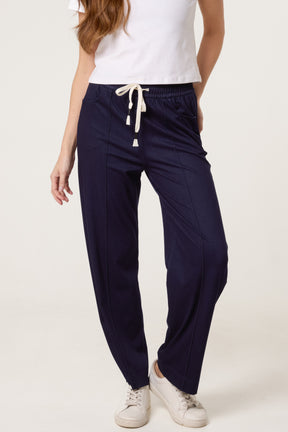 Seam Detail Wide Leg Pant