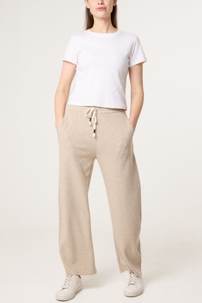 Wide Leg Jogger Trousers
