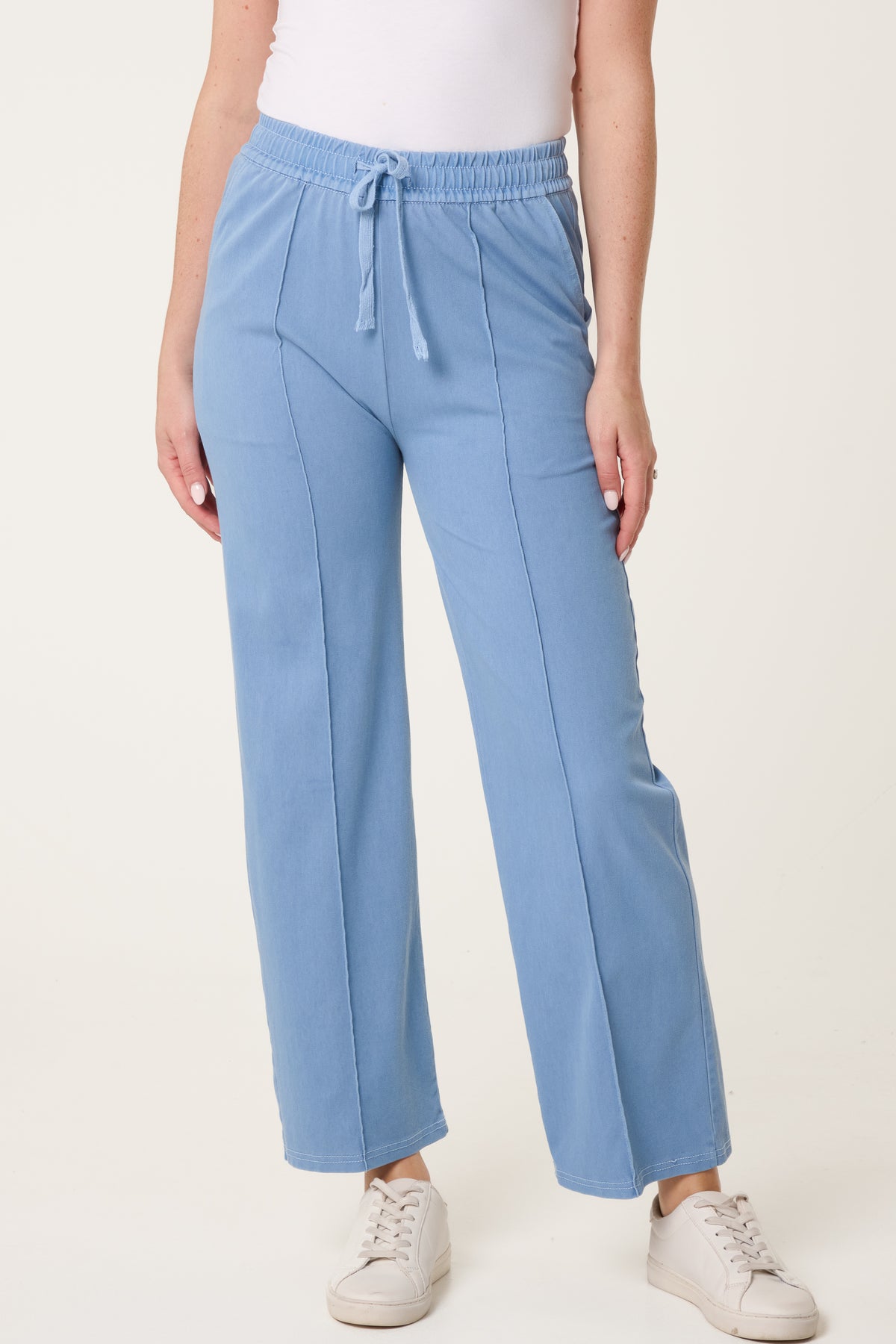Front Tie Seam Detail Trouser