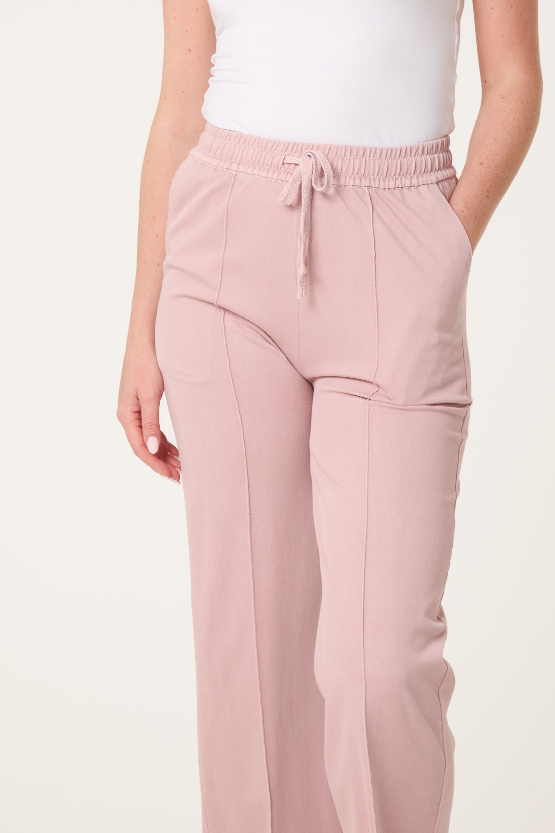 Front Tie Seam Detail Trouser