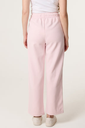 Elastic Waist Trouser With Tie