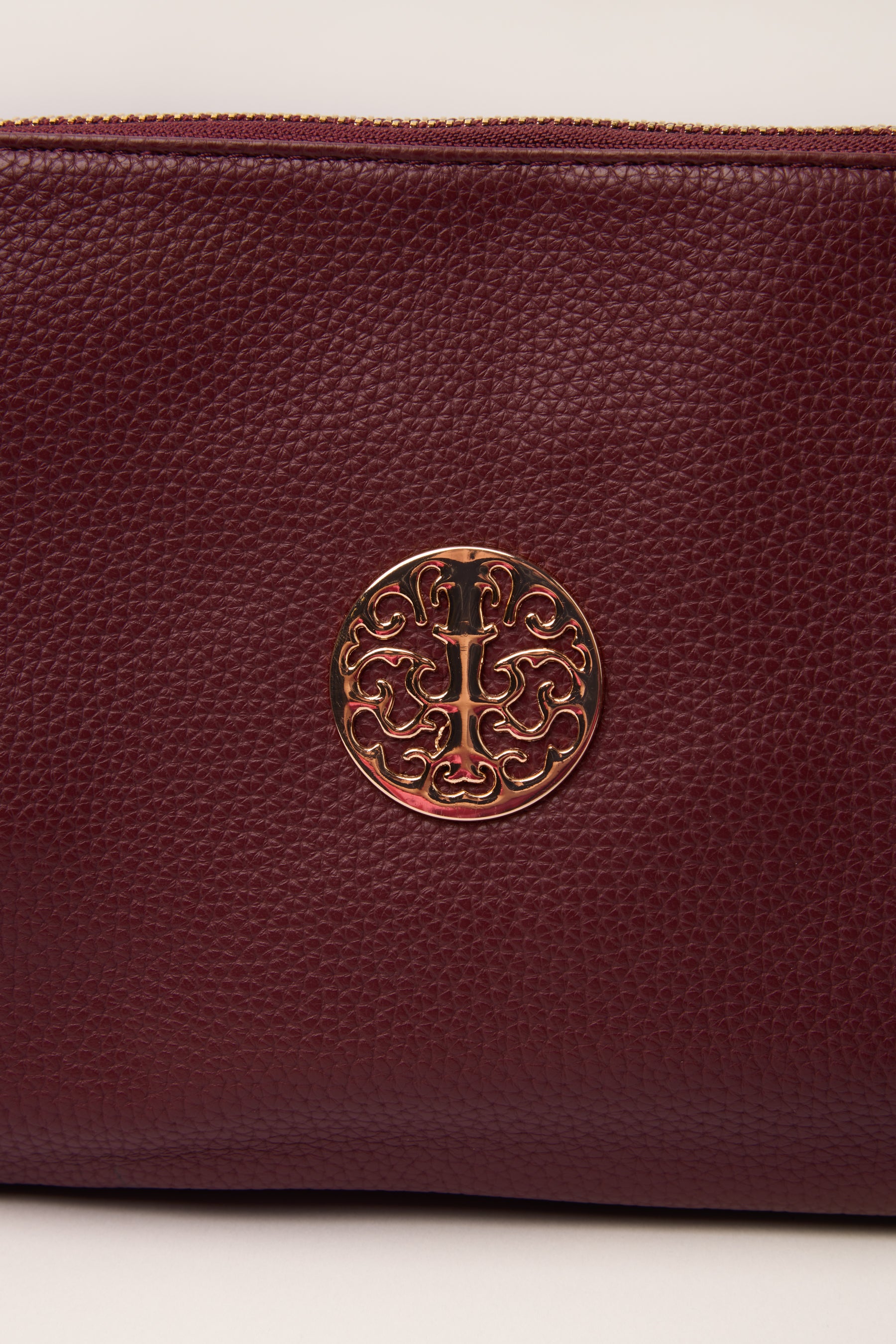 Medium Gold Detail Shoulder/Clutch Purse