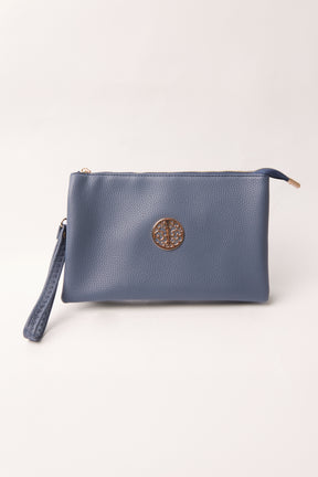 Medium Gold Detail Shoulder/Clutch Purse (New Colours)
