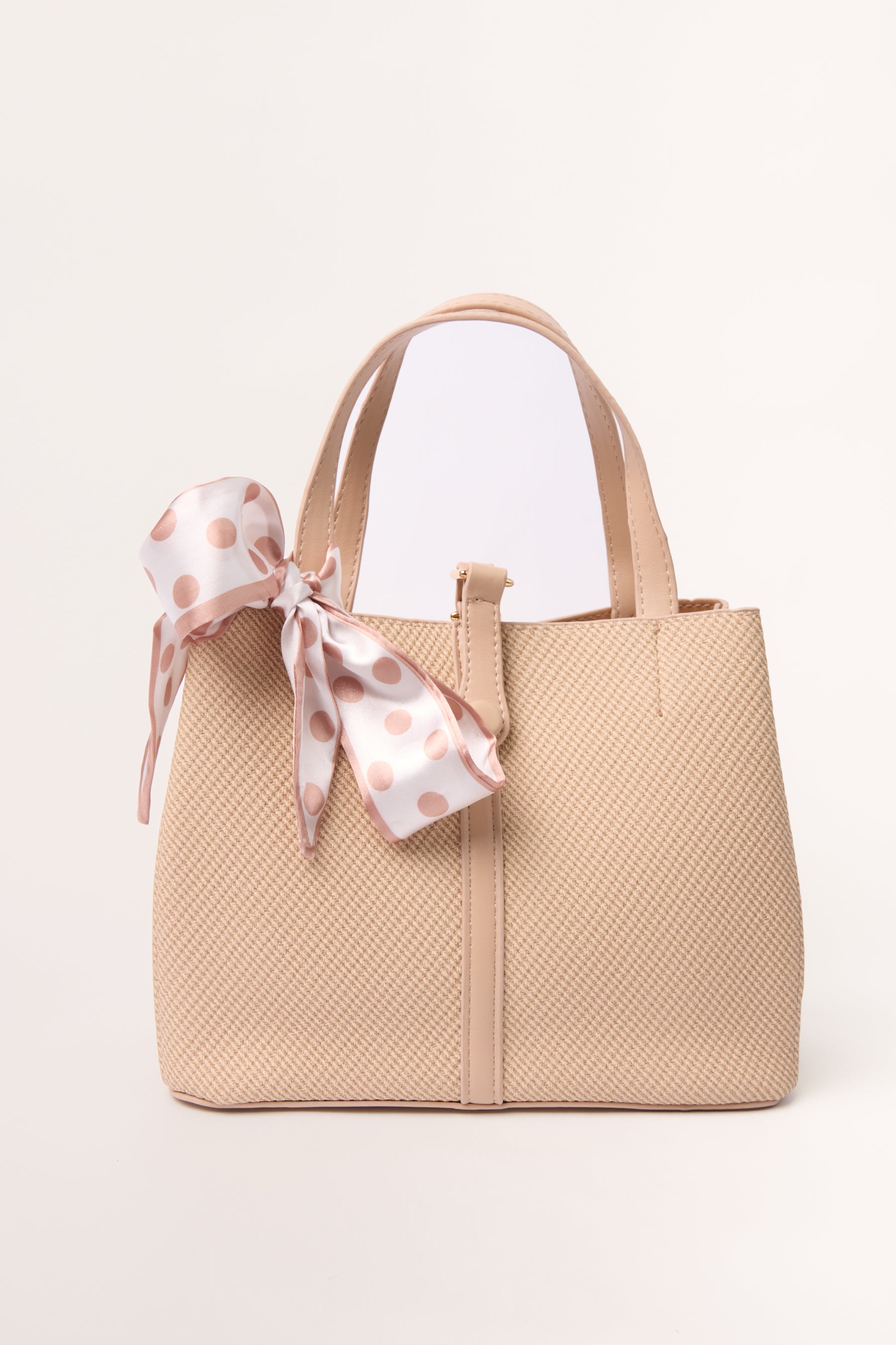 Polkadot Scarf Handbag