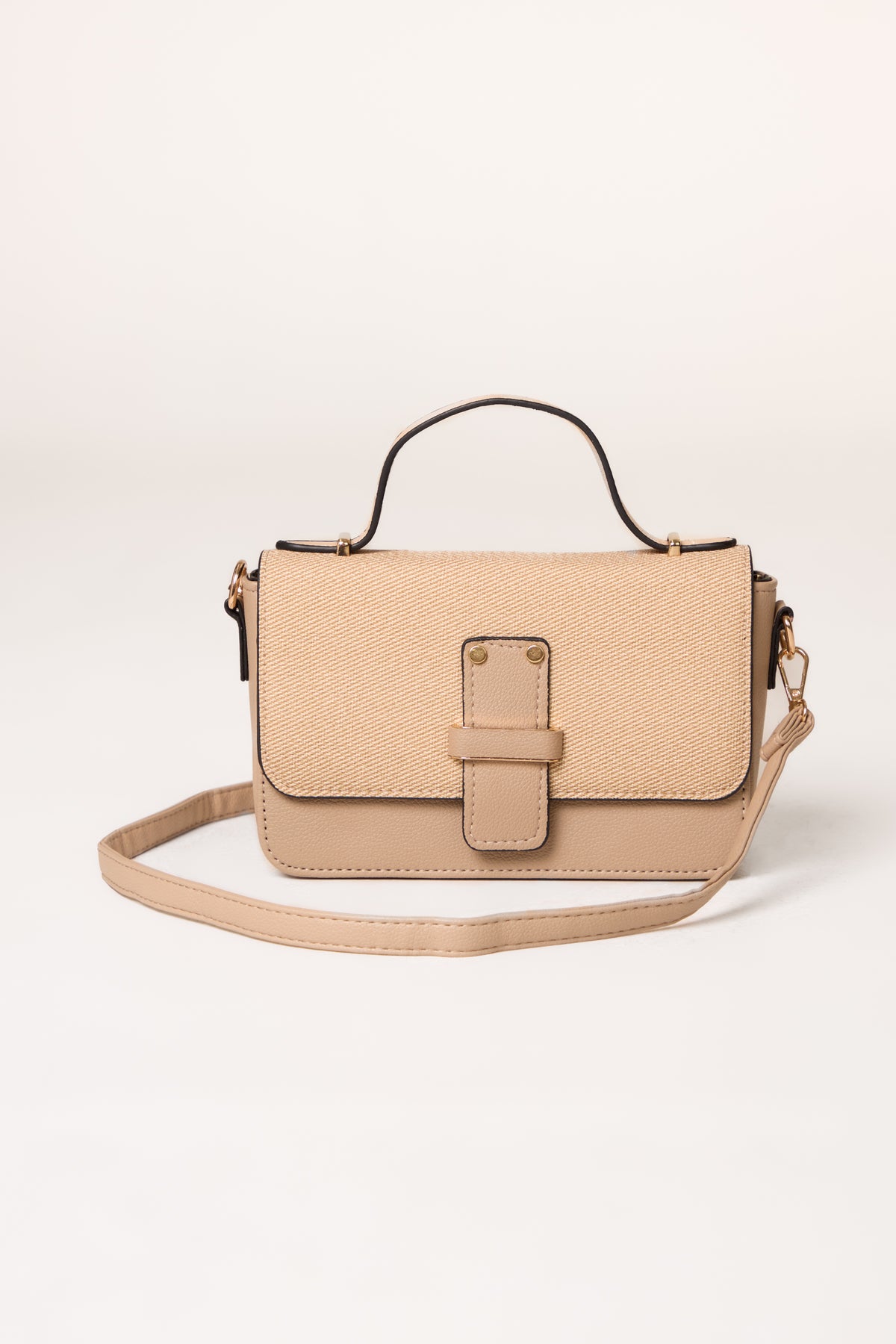 Structured Crossbody Bag w Pouch