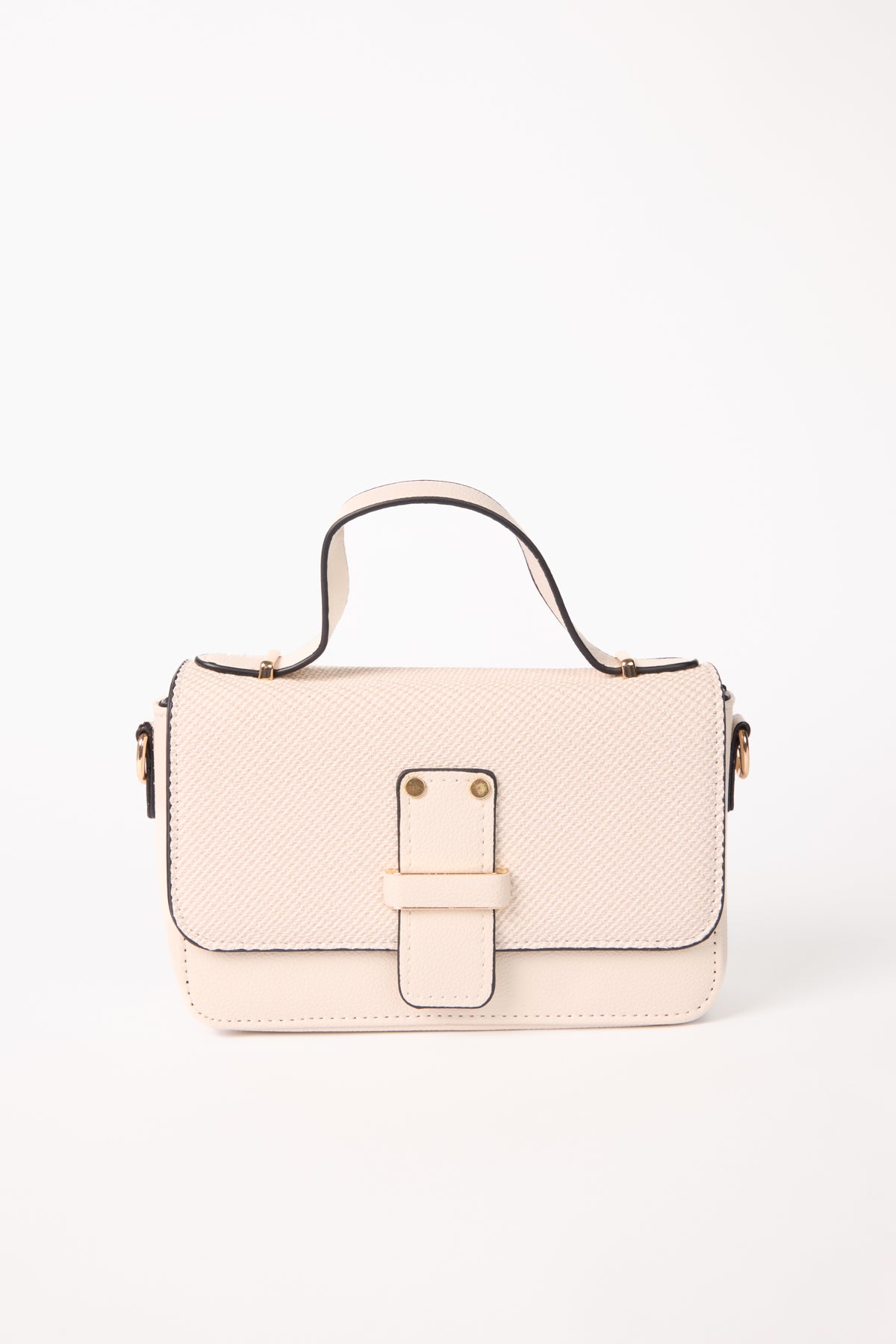 Structured Crossbody Bag w Pouch