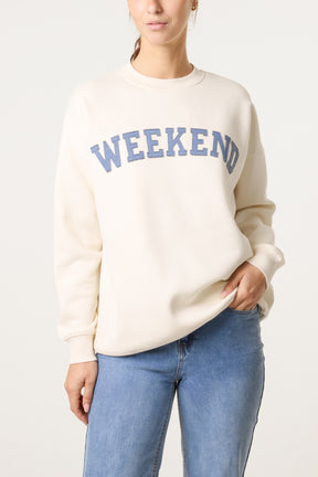Weekend Crew Neck Sweatshirt
