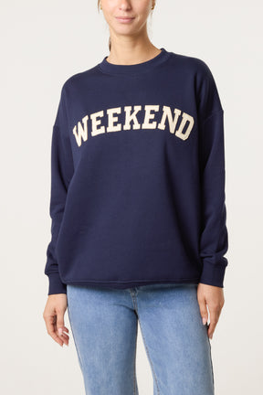 Weekend Crew Neck Sweatshirt