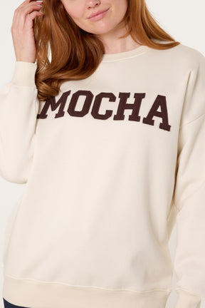 Mocha Crew Neck Sweatshirt
