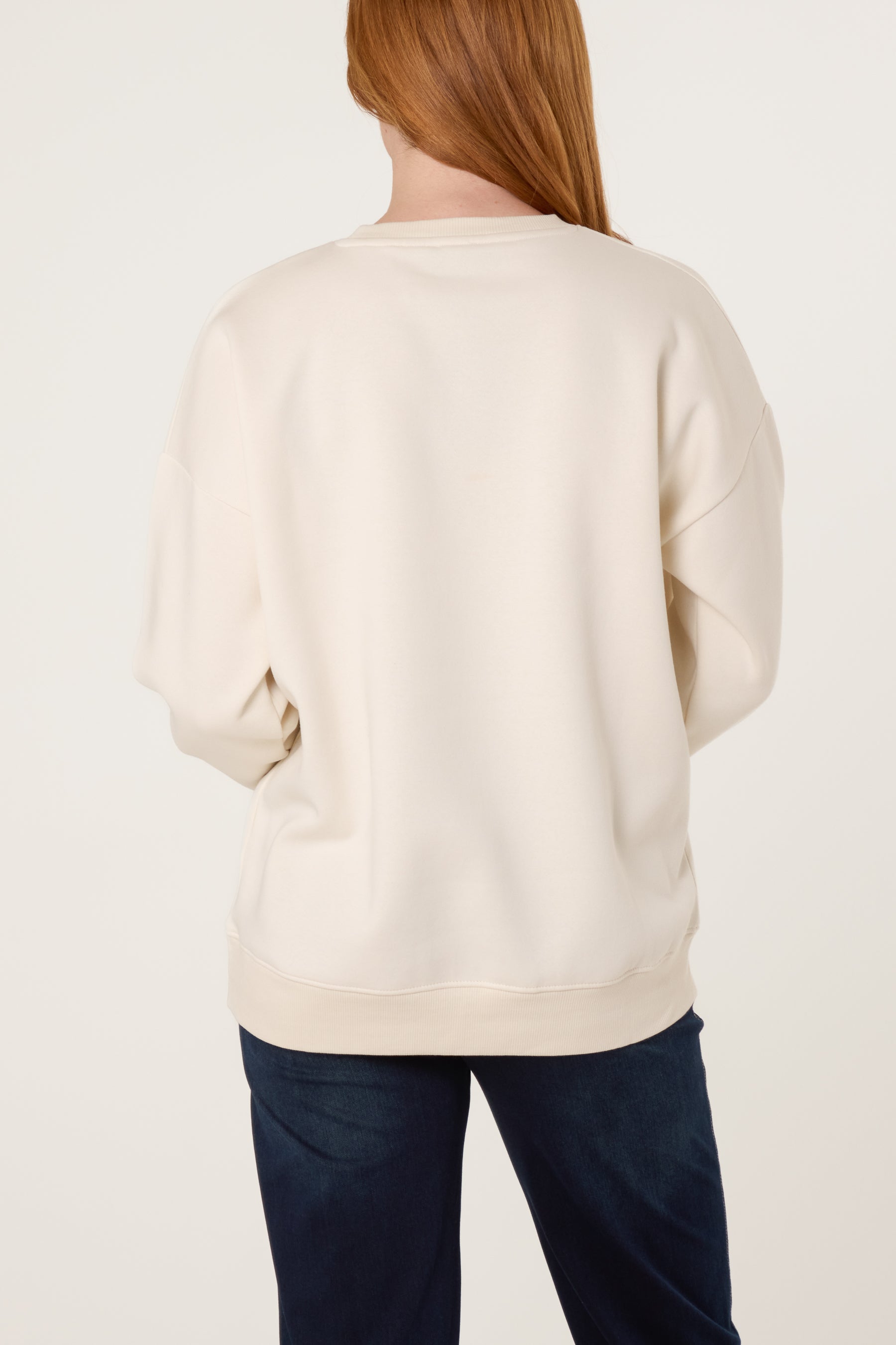 Mocha Crew Neck Sweatshirt