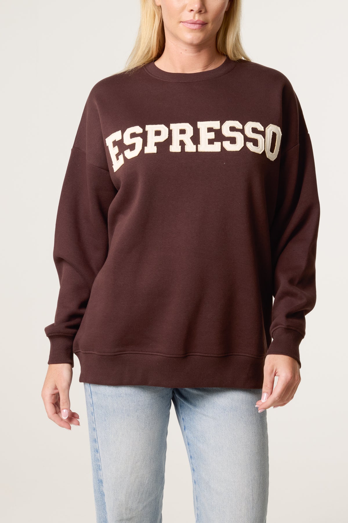 Espresso Crew Neck Sweatshirt