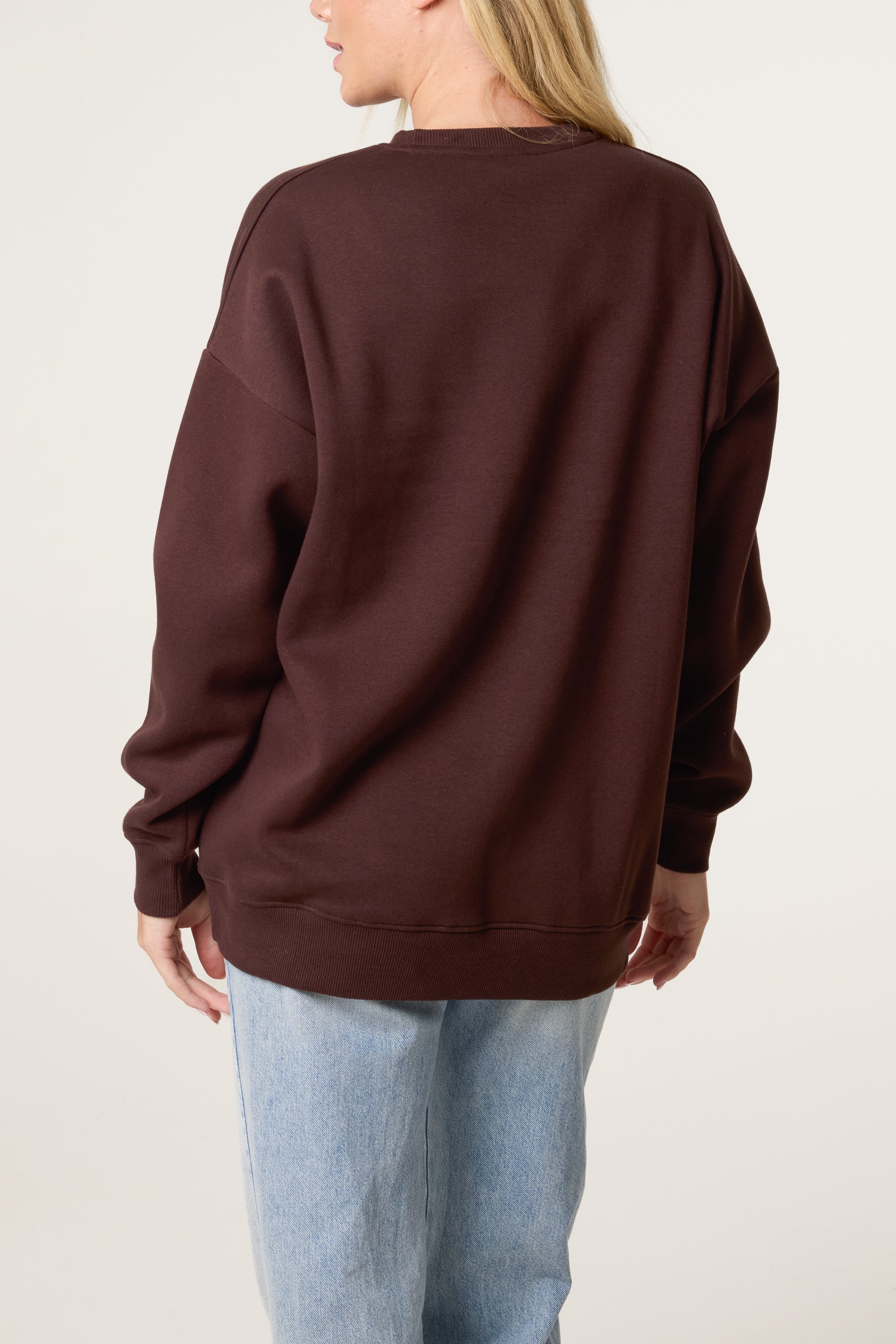 Espresso Crew Neck Sweatshirt