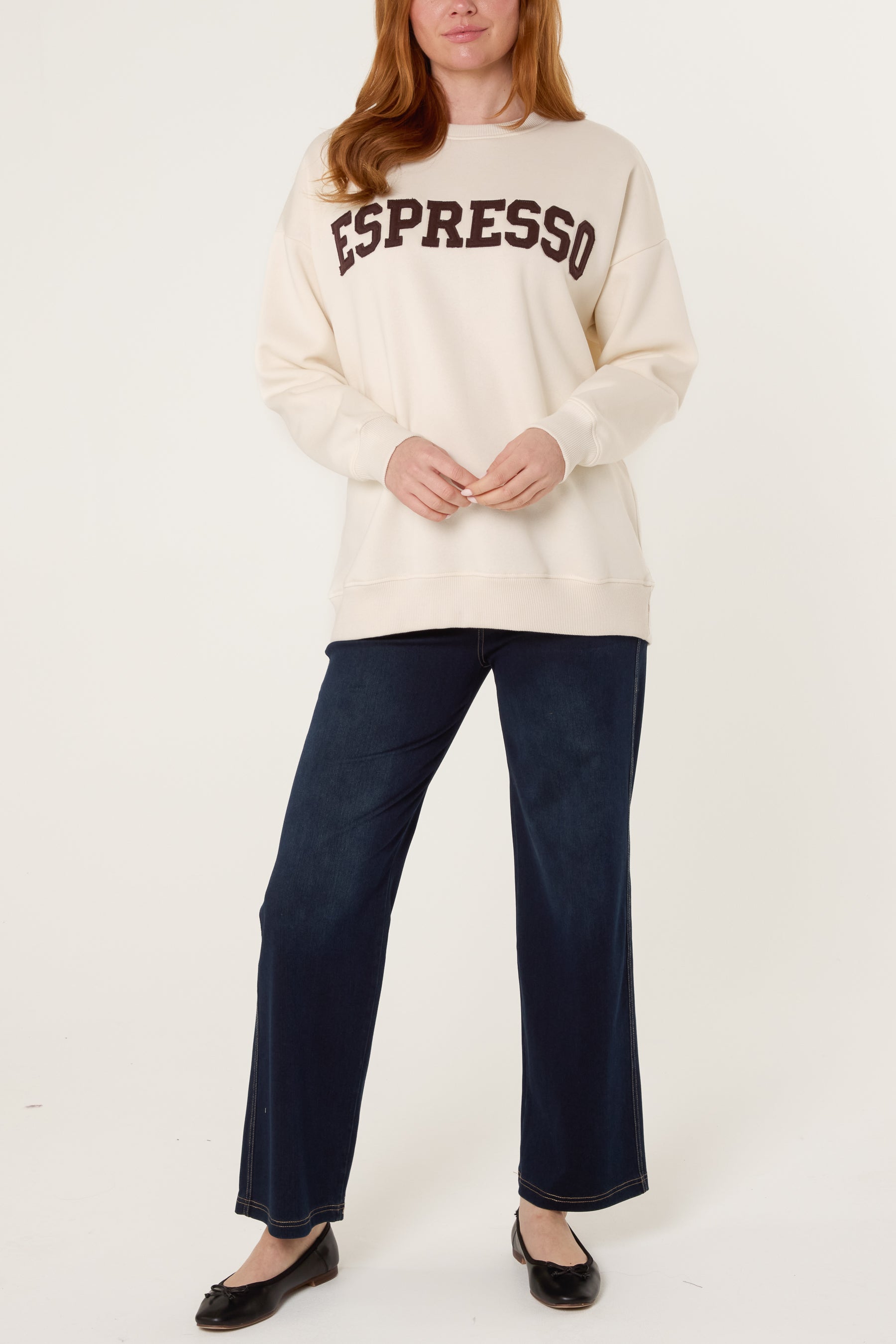 Espresso Crew Neck Sweatshirt