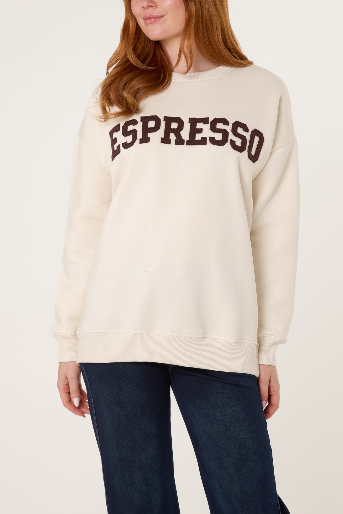 Espresso Crew Neck Sweatshirt