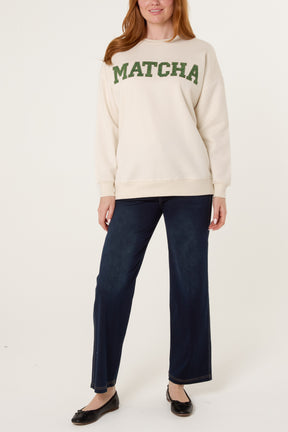 Matcha Crew Neck Sweatshirt
